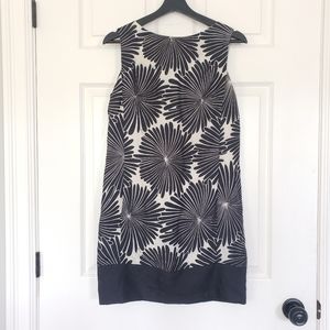 Milly silk floral shift dress
